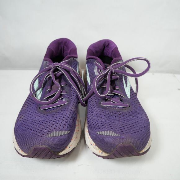Brooks Women's Unity Adrenaline Gts 20 Running Shoes Purple Size 7.5 - Picture 7 of 10
